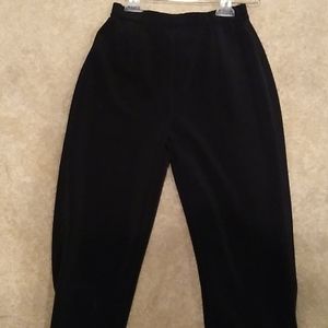 Chico's Black stretch pants, size 4, nwt